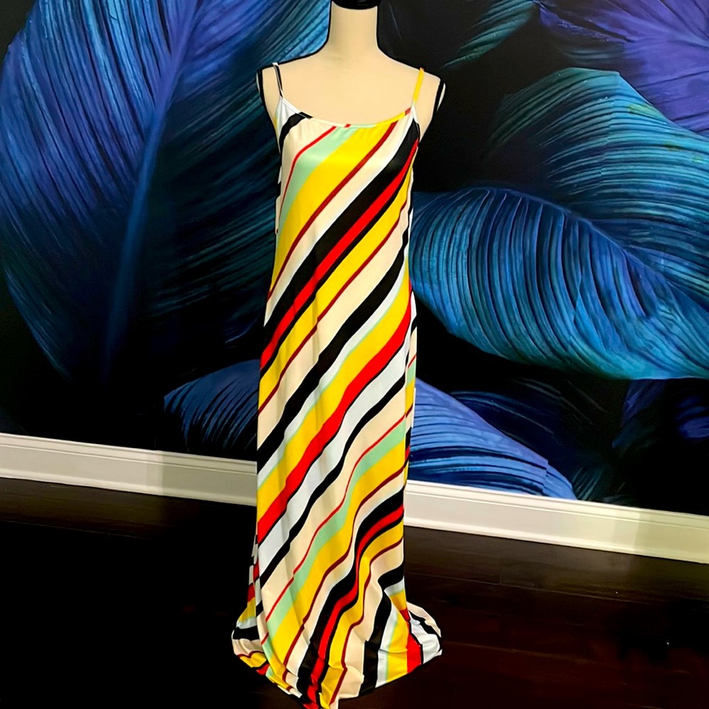 Striped Maxi Dress